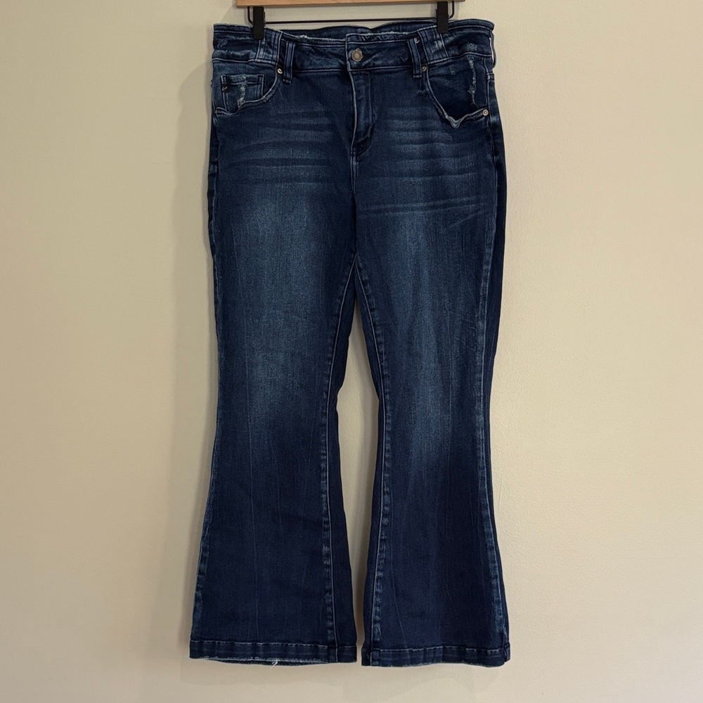 KanCan Indigo Flare Jeans